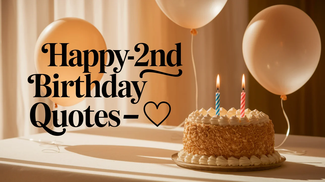 Happy 2nd Birthday Quotes