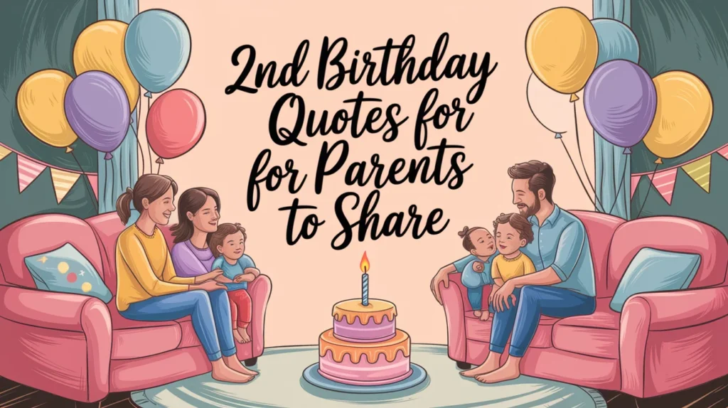 2nd Birthday Quotes for Parents to Share