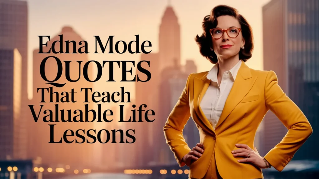 Edna Mode Quotes That Teach Valuable Life Lessons