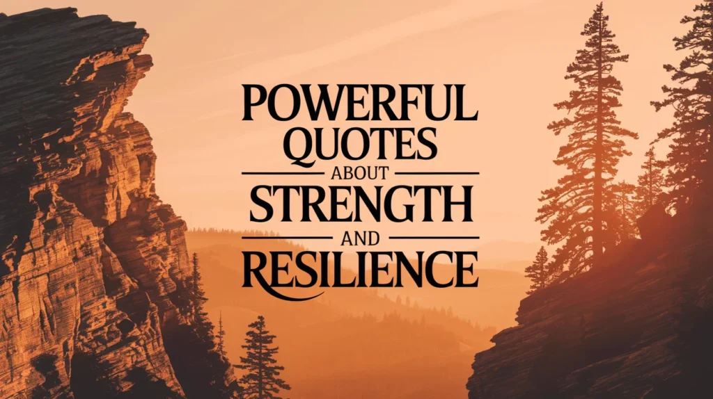 Powerful Quotes About Strength and Resilience