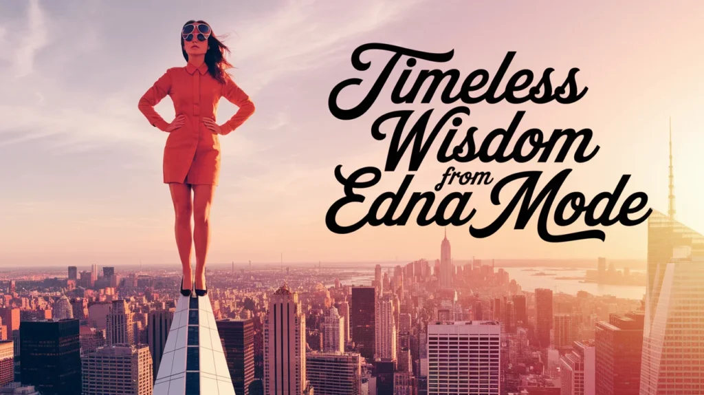 Timeless Wisdom from Edna Mode