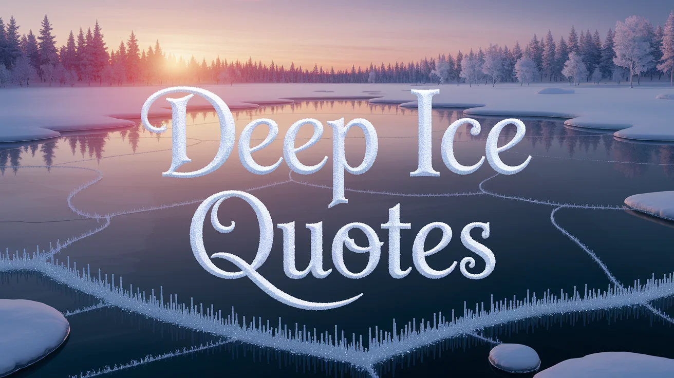 Deep Ice Quotes