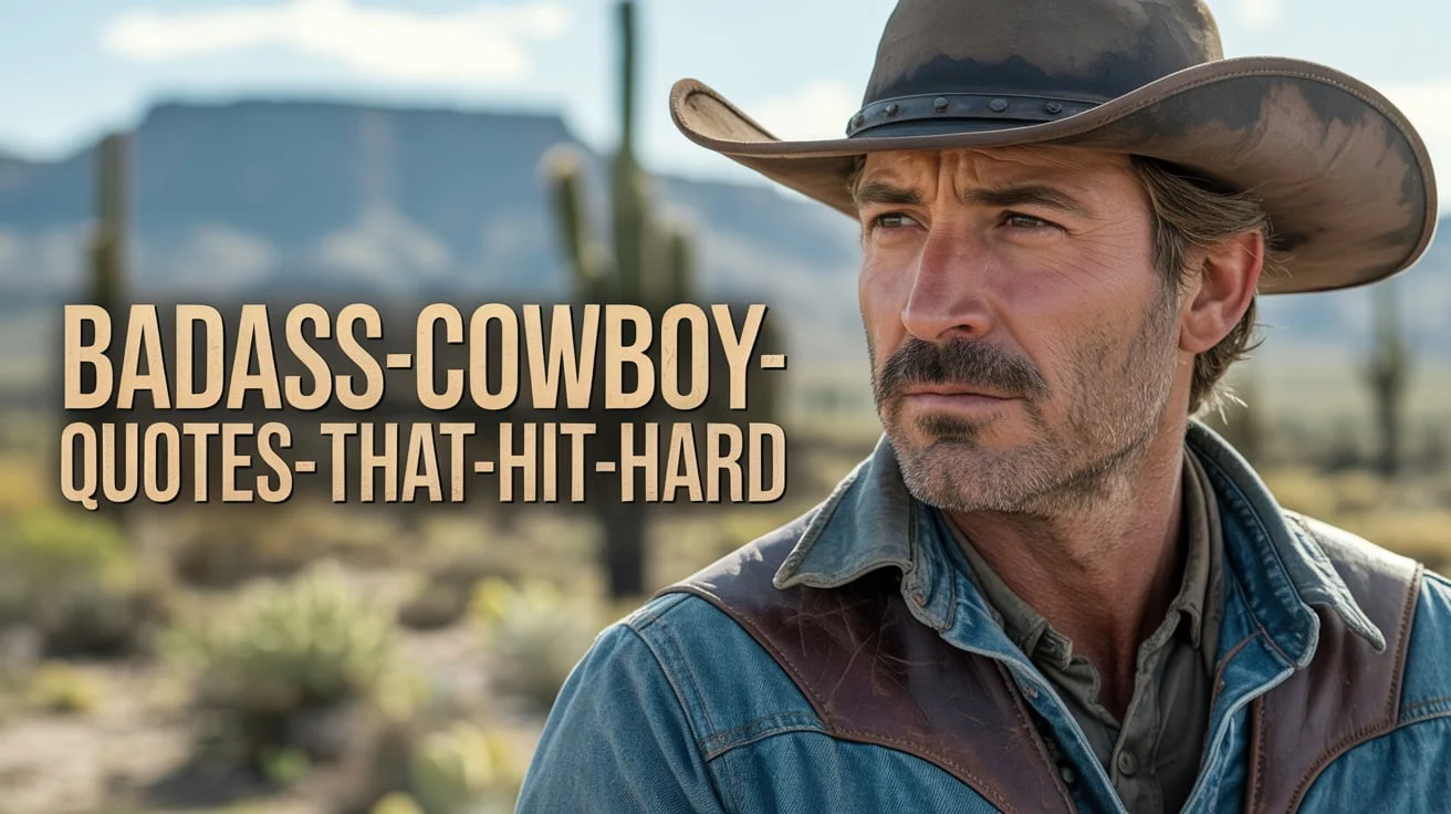 Badass Cowboy Quotes 🤠 That Hit Hard