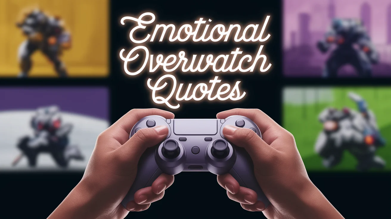 Emotional Overwatch Quotes