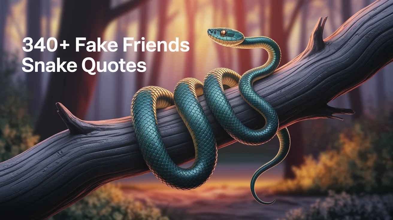 Fake Friends Snake Quotes