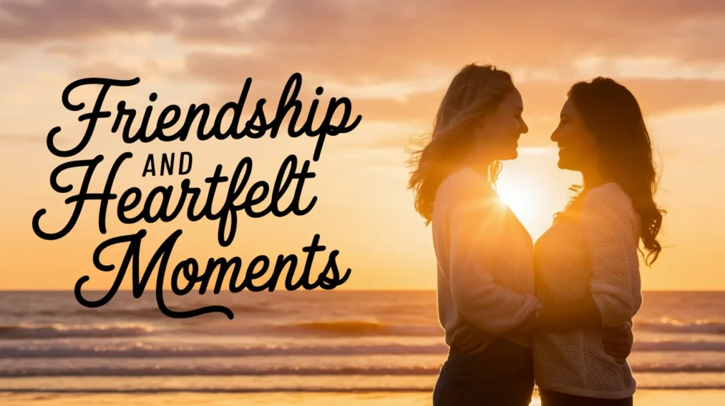 Friendship and Heartfelt Moments