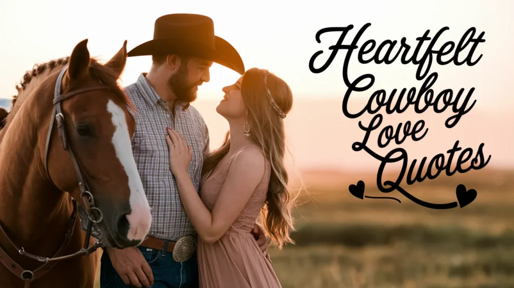 Heartfelt Cowboy Love Quotes