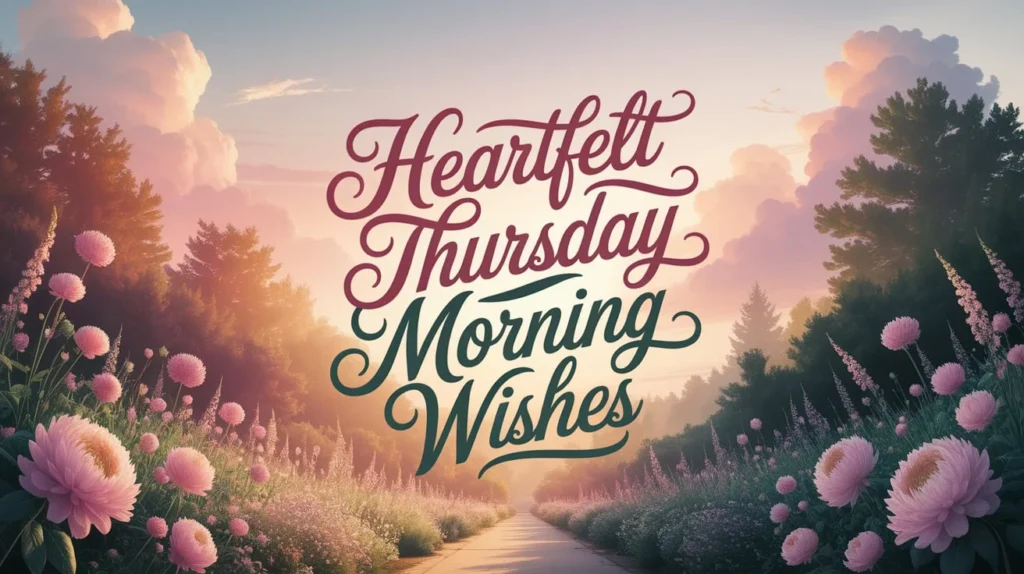 Heartfelt Thursday Morning Wishes