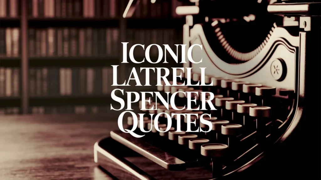 Iconic Latrell Spencer Quotes