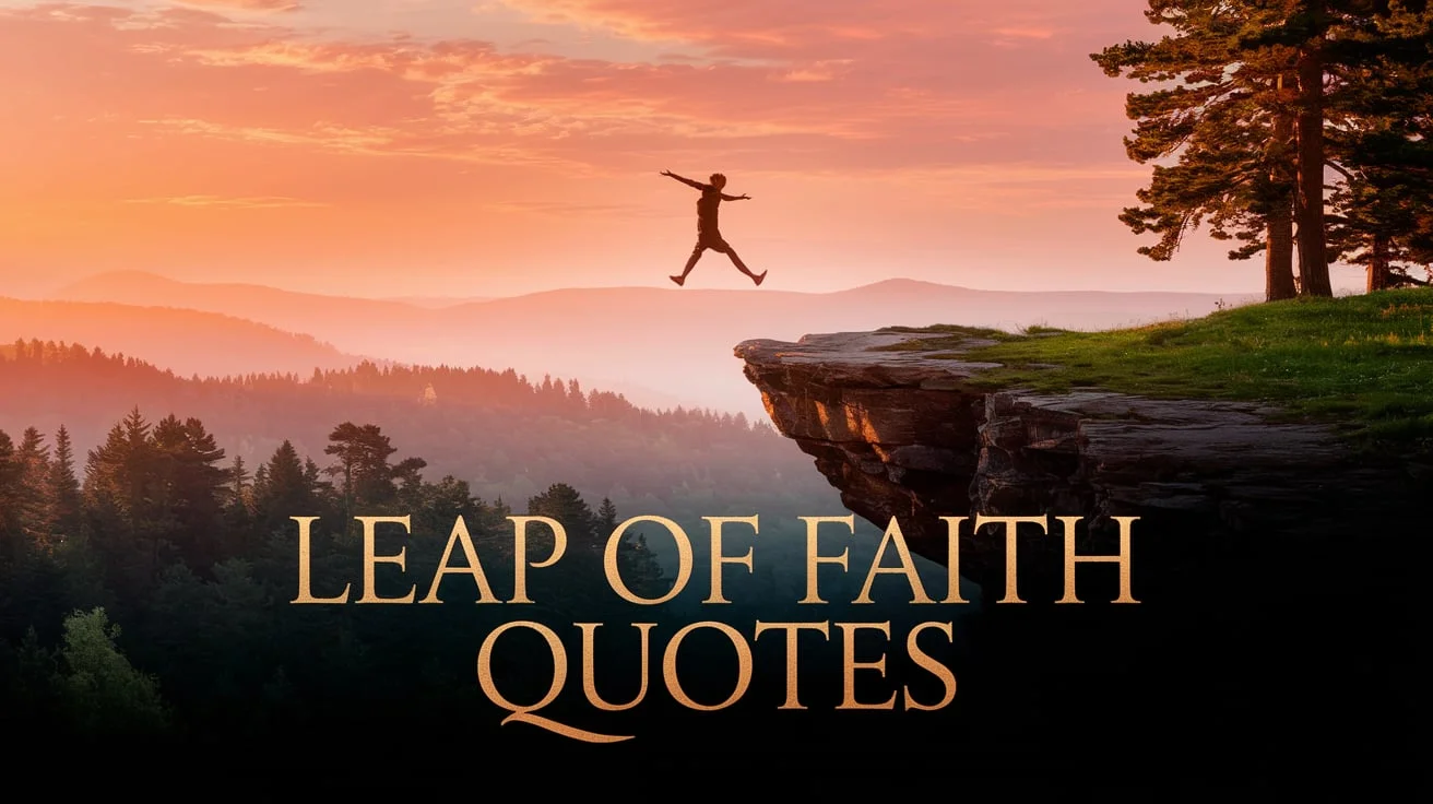 Leap of Faith Quotes