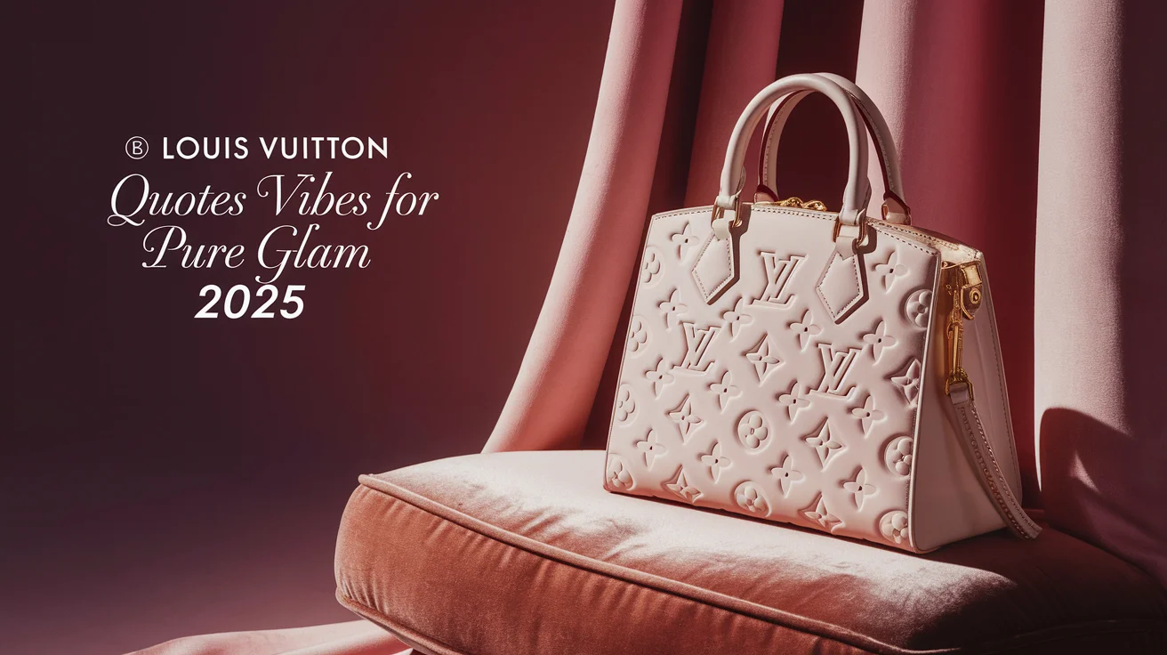 Louis Vuitton Quotes Vibes for Pure Glam