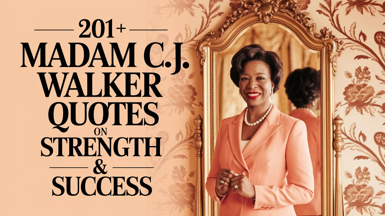 Madam C.J. Walker Quotes