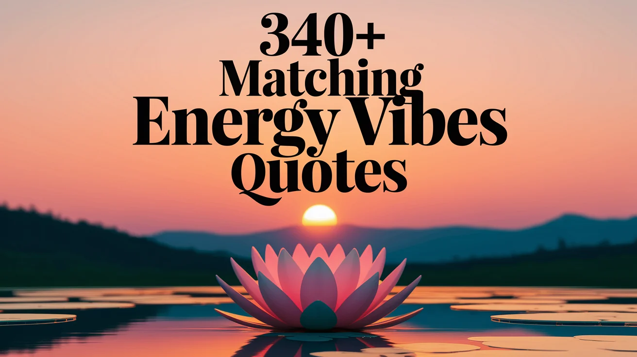 Matching Energy Vibes Quotes