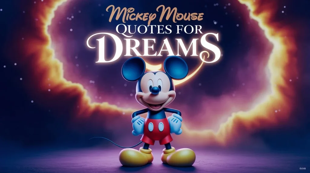 Mickey Mouse Quotes for Dreams