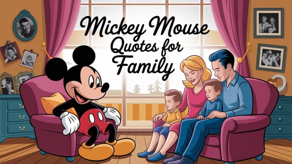 Mickey Mouse Quotes for Family