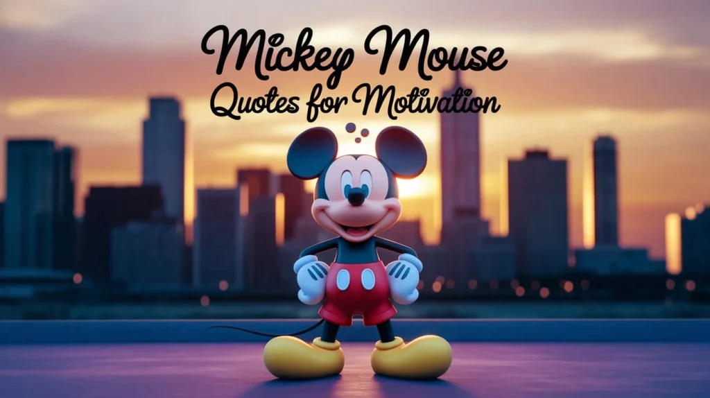 Mickey Mouse Quotes for Motivation