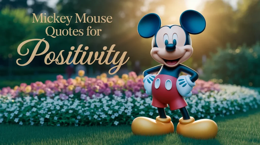 Mickey Mouse Quotes for Positivity