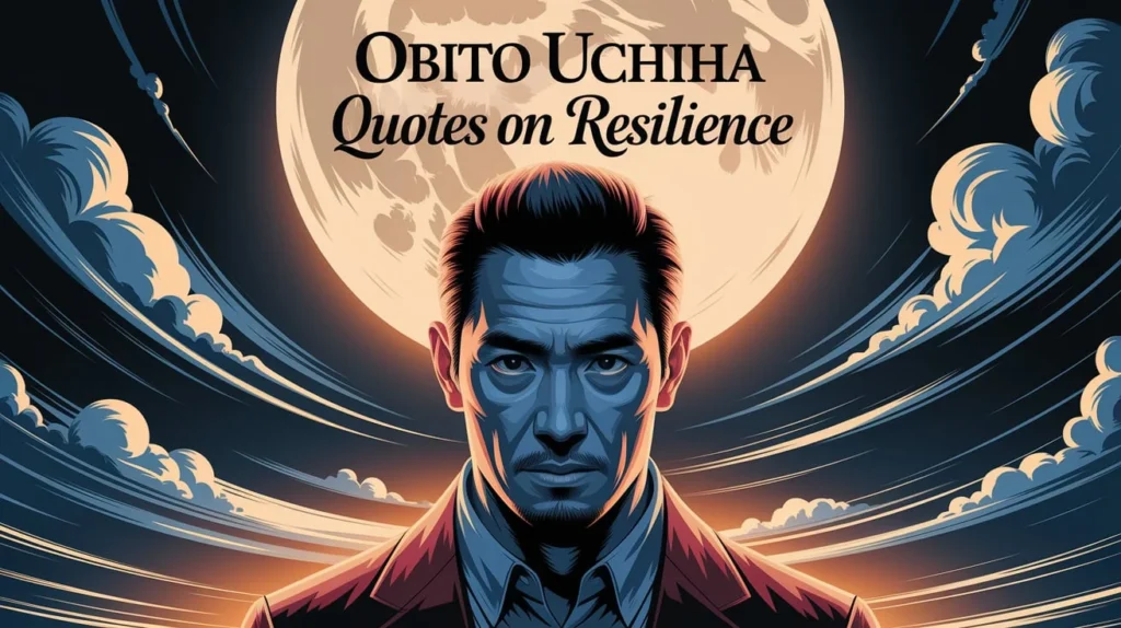 Obito Uchiha Quotes on Resilience