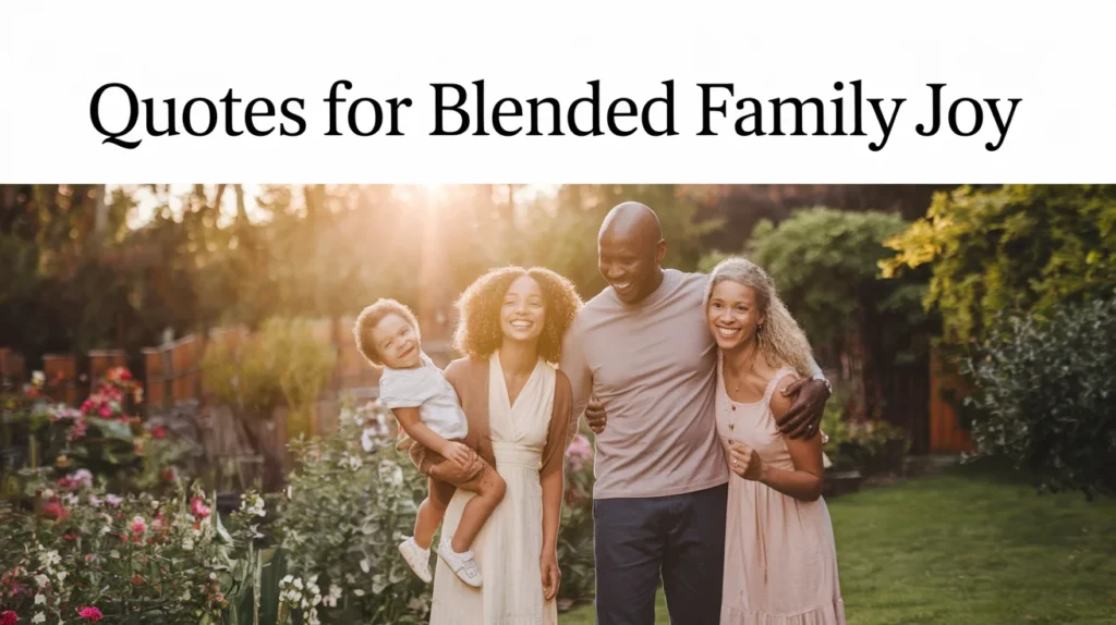 Quotes for Blended Family Joy