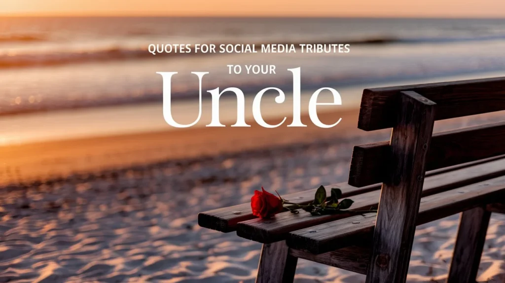 Quotes for Social Media Tributes to Your Uncle