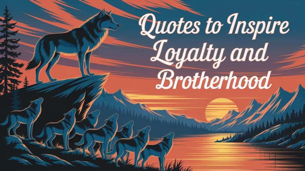 Quotes to Inspire Loyalty and Brotherhood