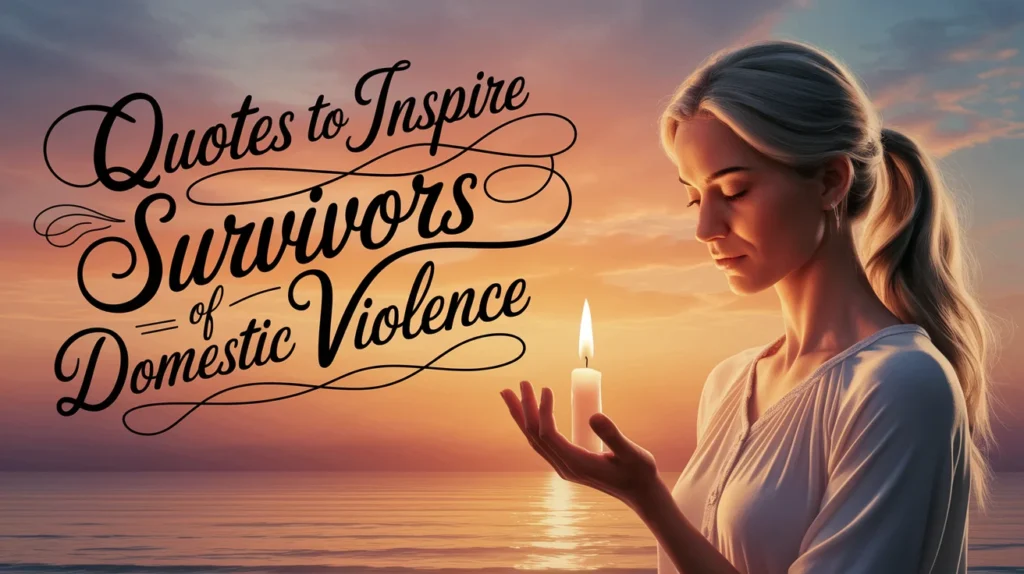 Quotes to Inspire Survivors of Domestic Violence