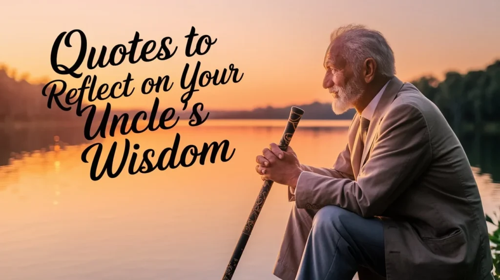 Quotes to Reflect on Your Uncle’s Wisdom