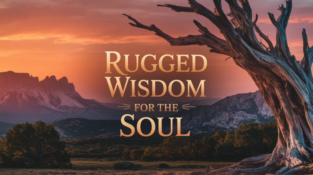 Rugged Wisdom for the Soul
