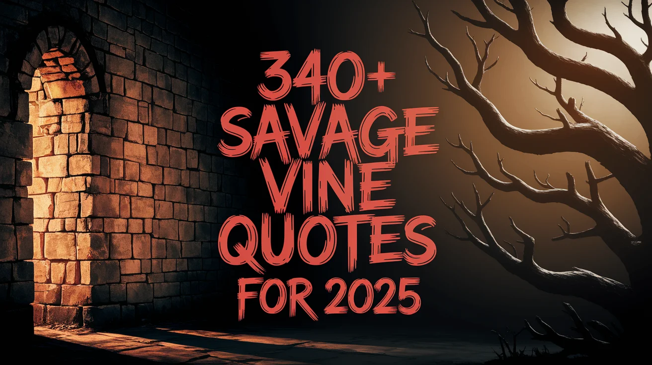 Savage Vine Quotes