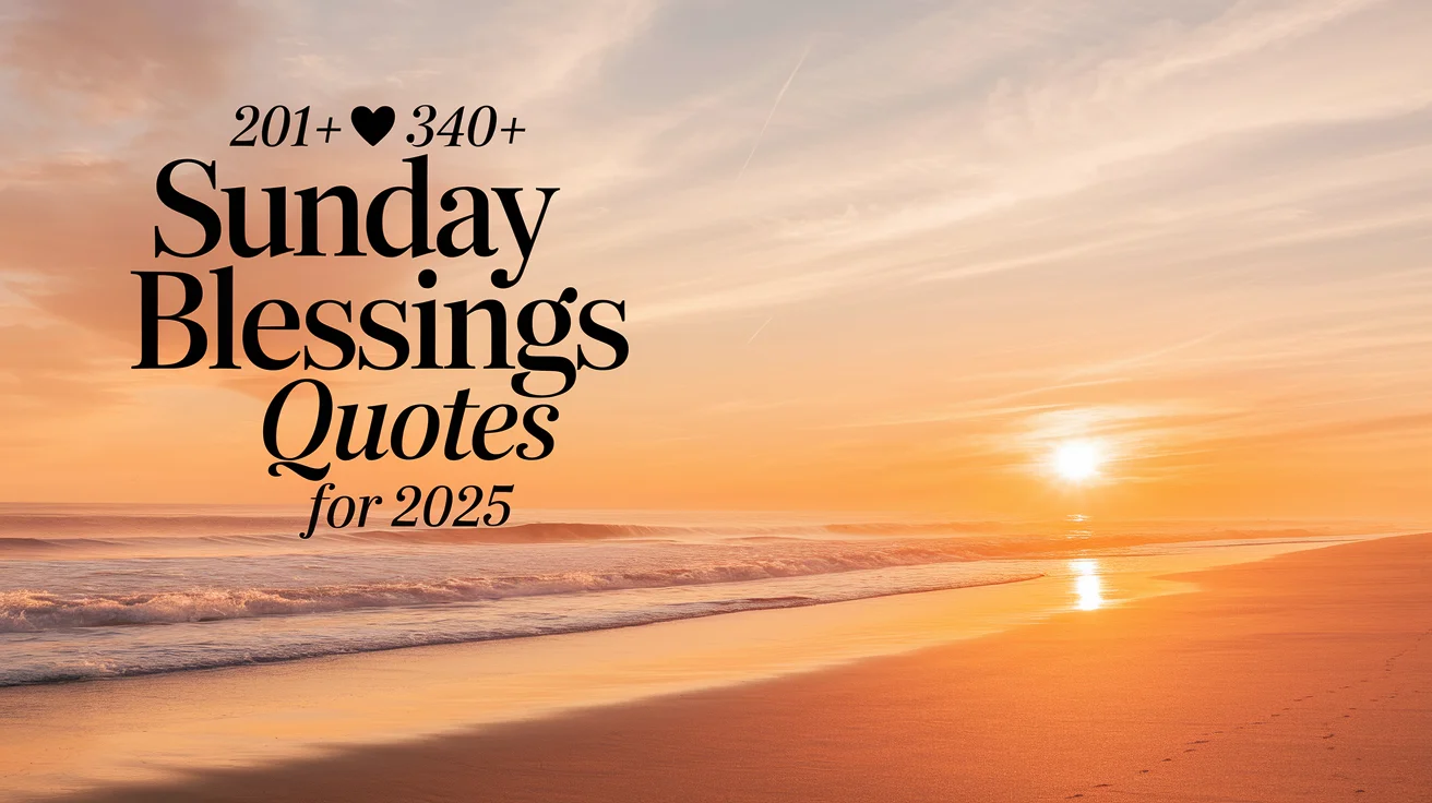 Sunday Blessings Quotes