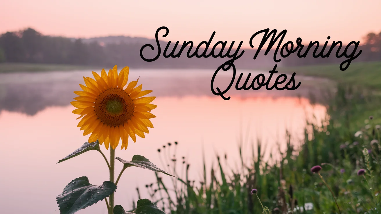 Sunday Morning Quotes