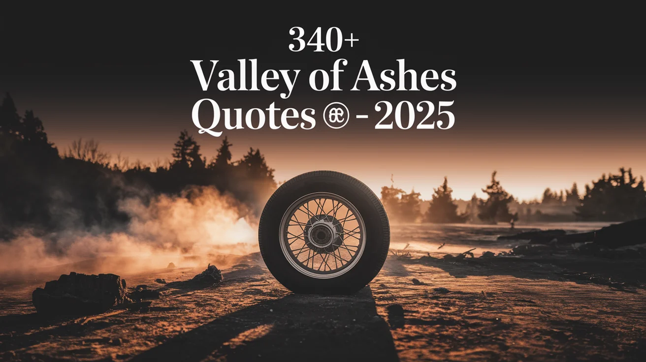 Valley of Ashes Quotes