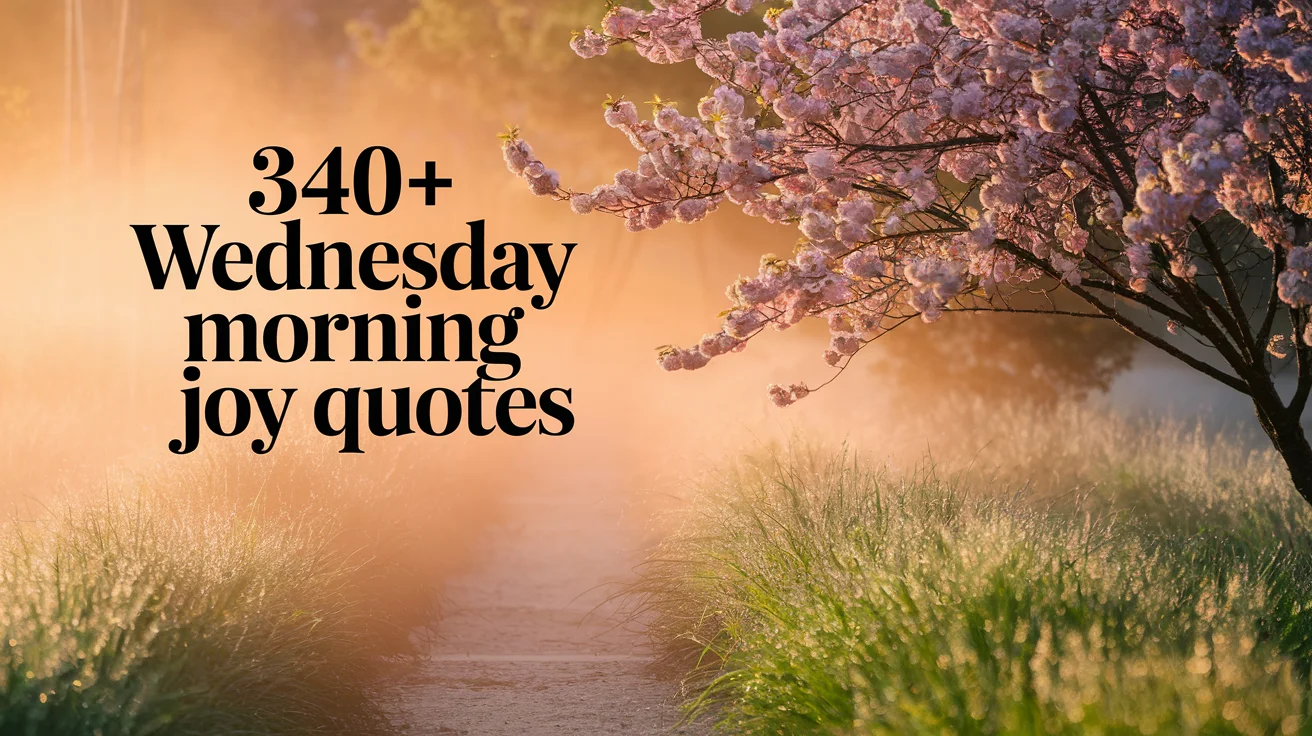 Wednesday Morning Joy Quotes