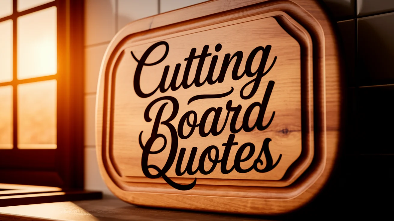 Cutting Board Quotes