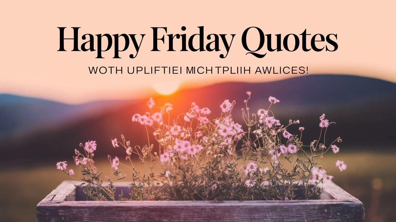 Happy Friday Quotes