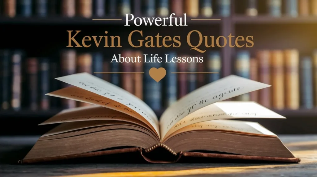 Powerful Kevin Gates Quotes About Life Lessons