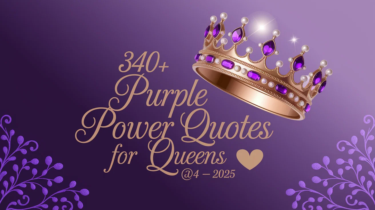 Purple Power Quotes