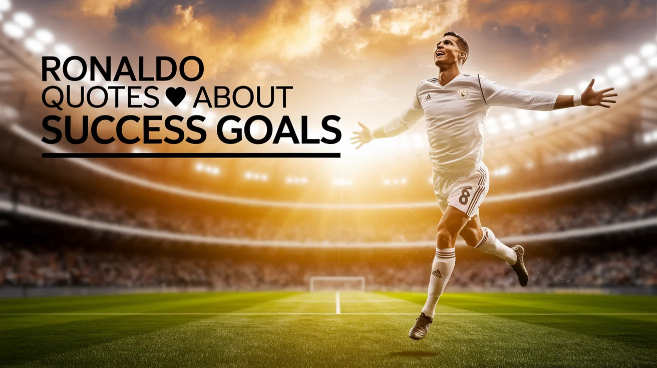 Ronaldo Quotes About Success Goal