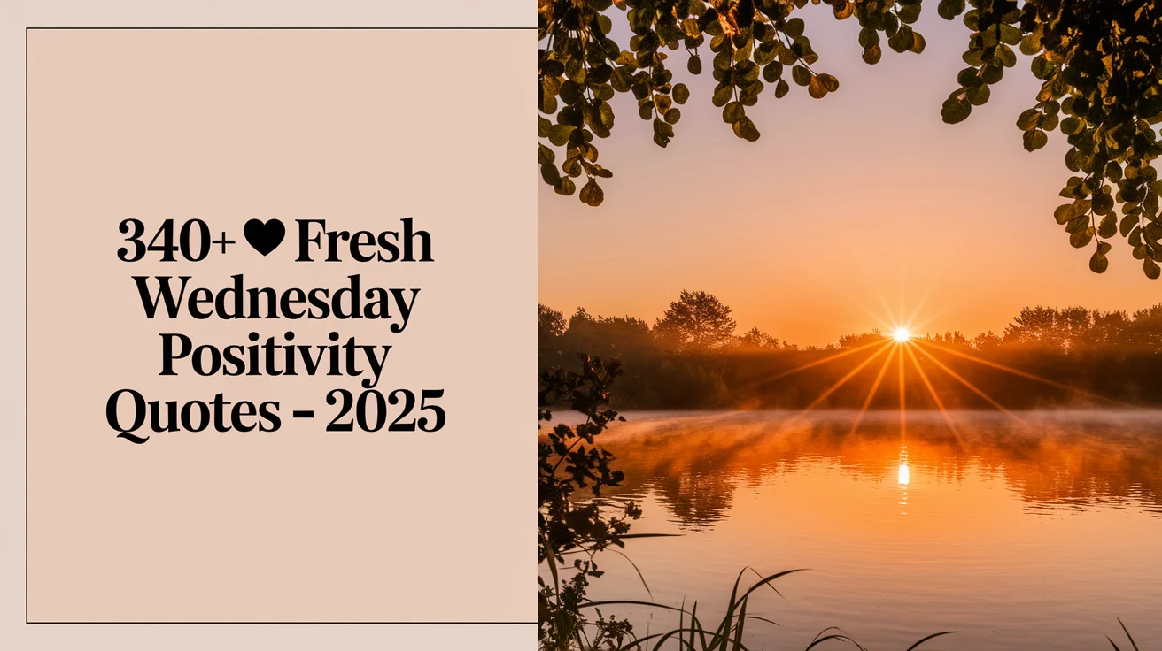 Wednesday Positivity Quotes