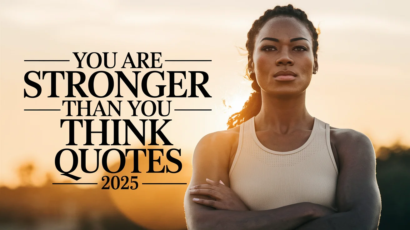 You Are Stronger Than You Think Quotes